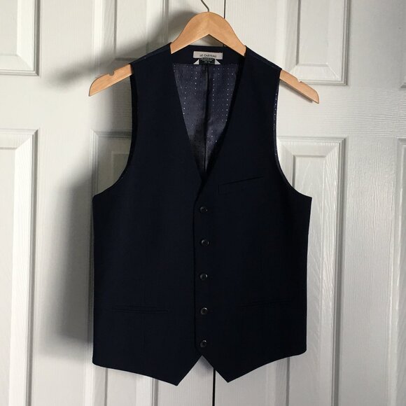 Grad - Business Suit, Le Chateau-Navy Blue - Picture 7 of 11